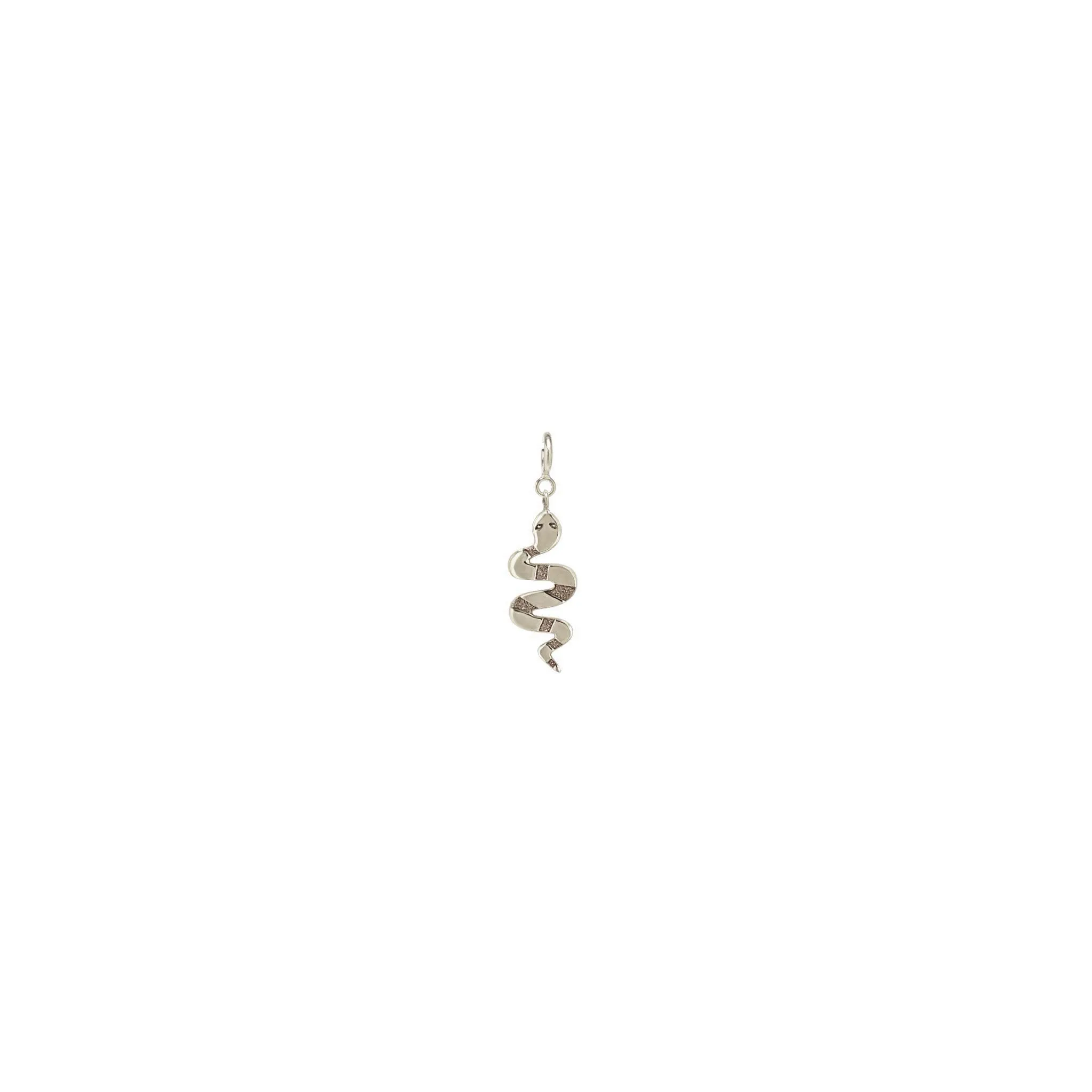 14k Single Midi Bitty Snake Charm