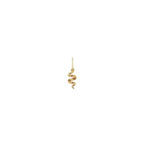 14k Single Midi Bitty Snake Charm