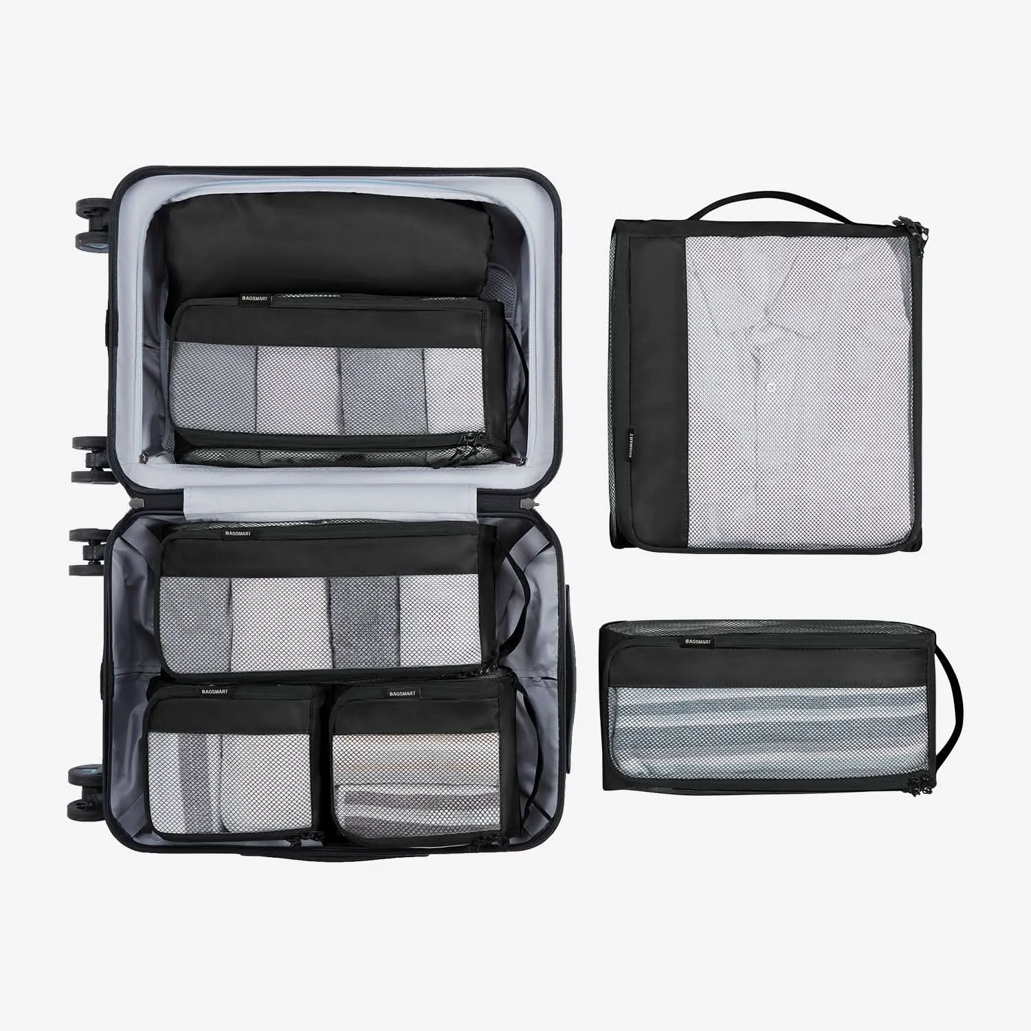 7 PCS Packing Cubes For Suitcases