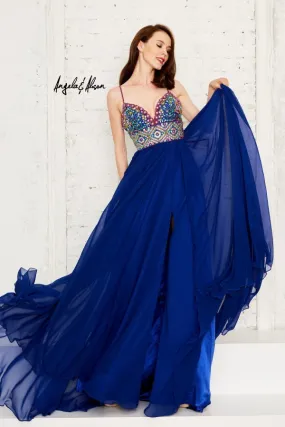 71012 Prom Dress Navy