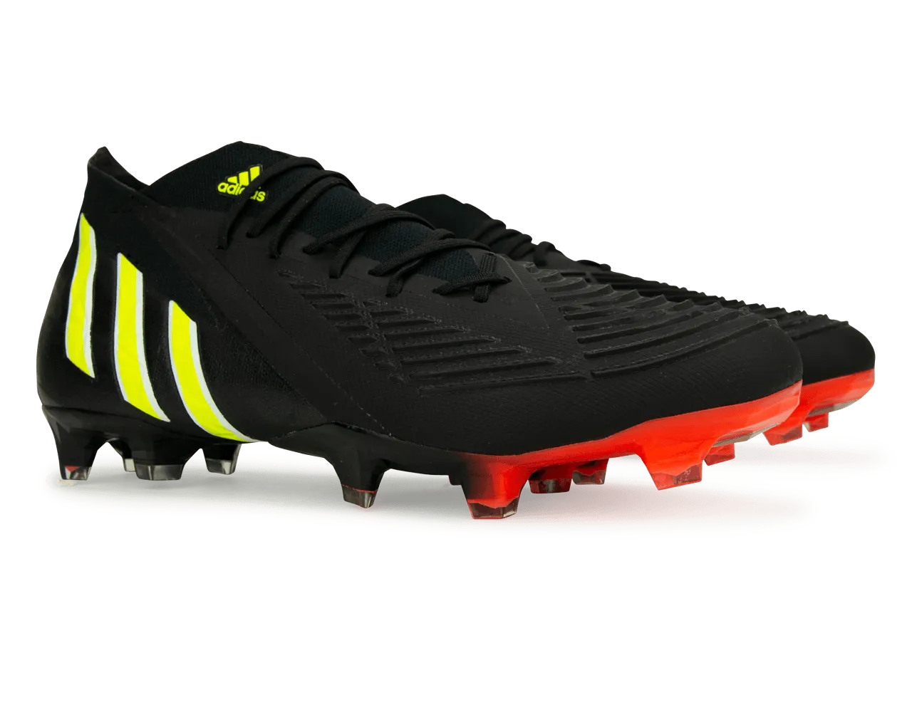 adidas Men's Predator Edge.1 FG Black/Sollar Yellow/White