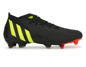 adidas Men's Predator Edge.1 FG Black/Sollar Yellow/White