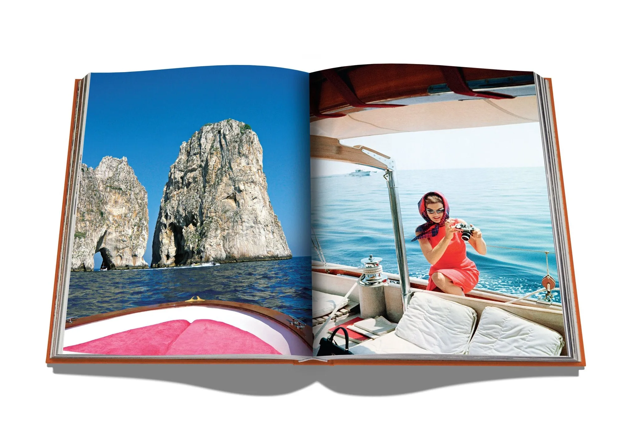 ASSOULINE Capri Dolce Vita Hardcover Book by Cesare Cunaccia