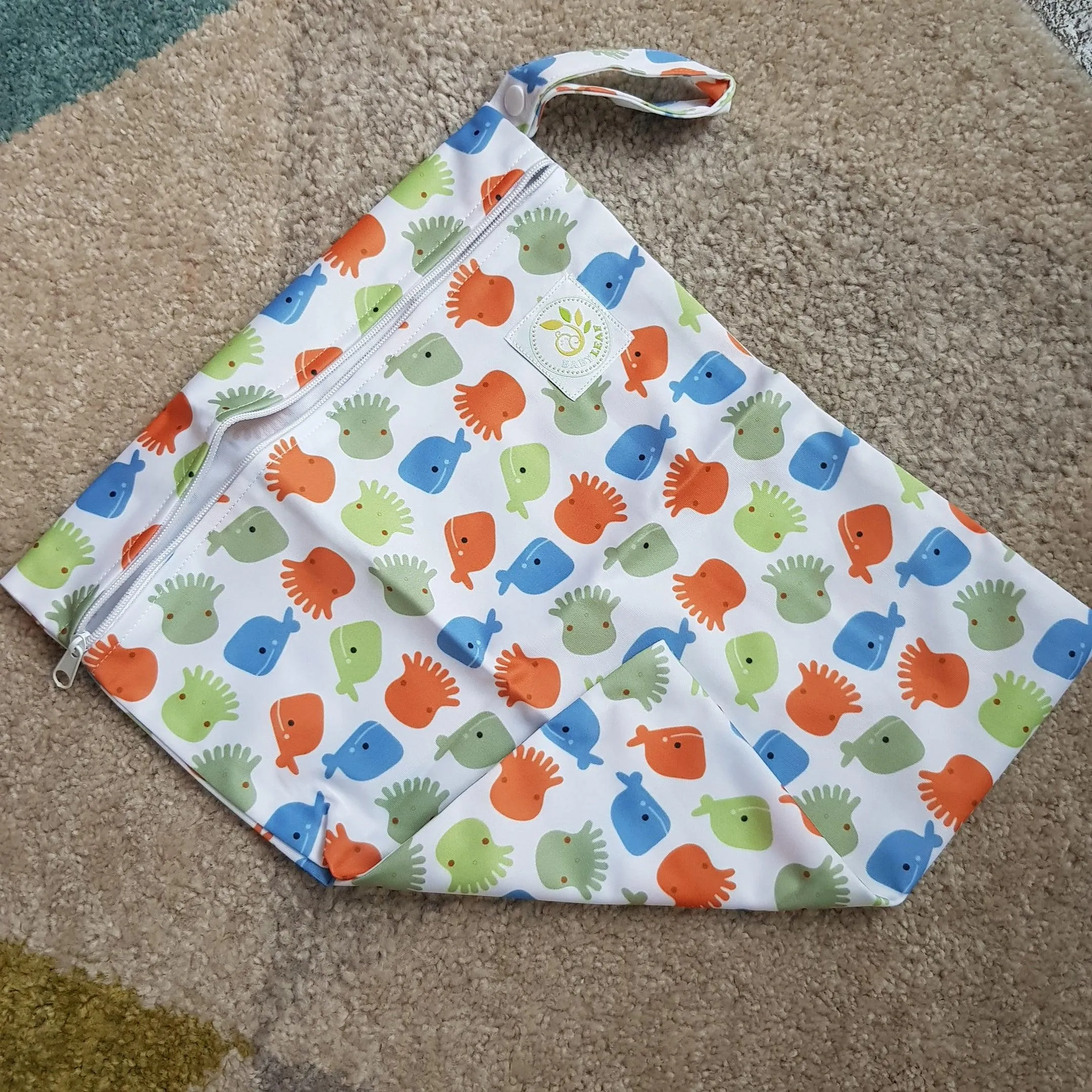 Baby Leaf Wet Bag