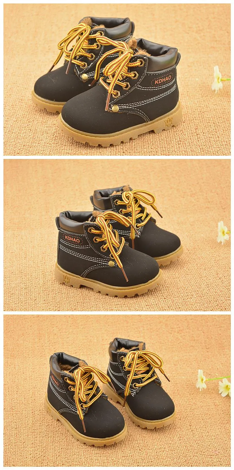 Botas Invierno Bebe Estilo Timberland