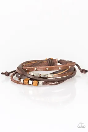 Carefree Camper Brown-Urban Bracelet