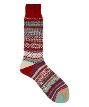 CHUP Socks - Snow Drop - Scarlet