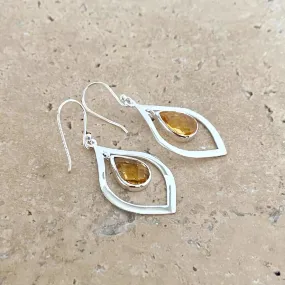 Citrine Earrings - Cassie