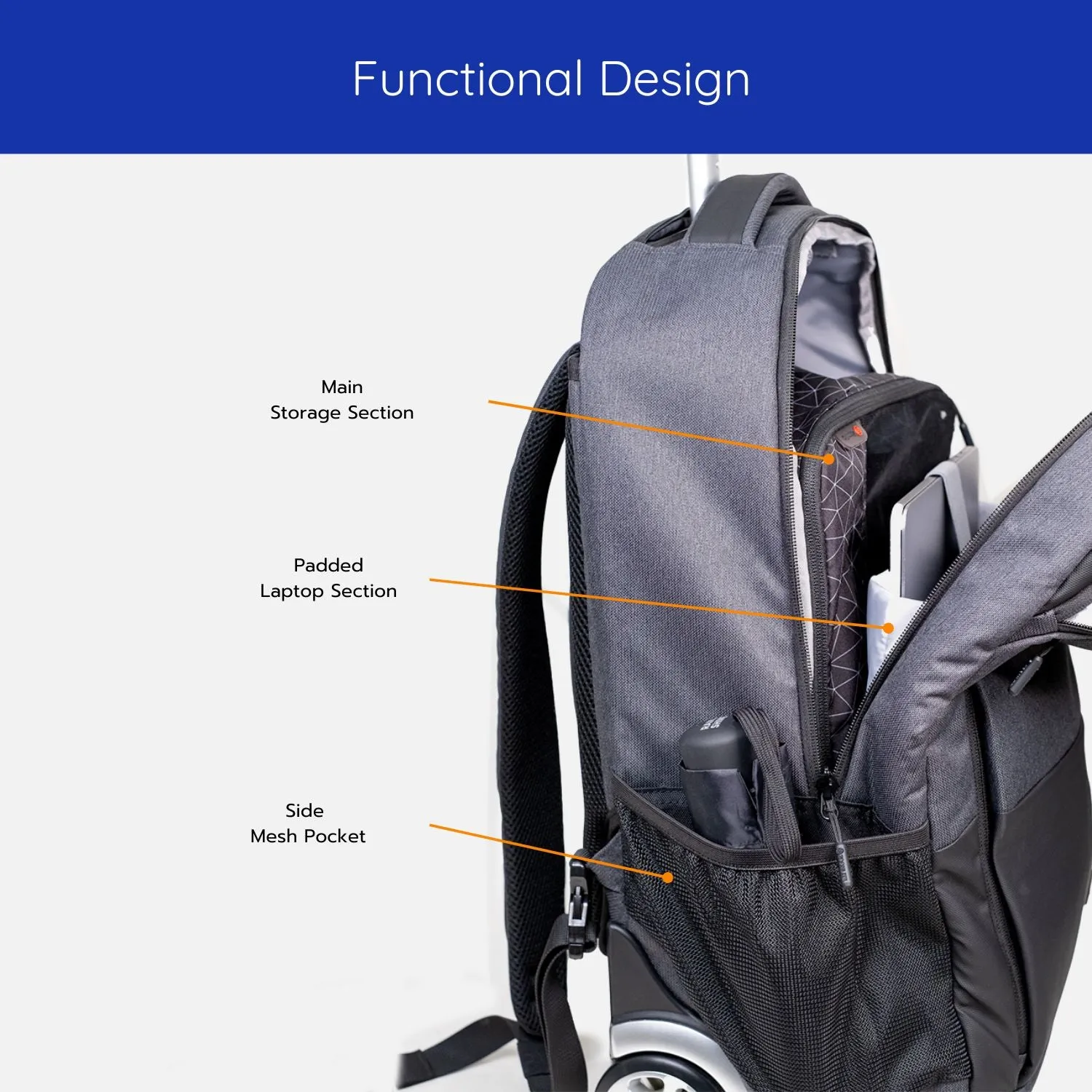 Commuter Trolley Backpack