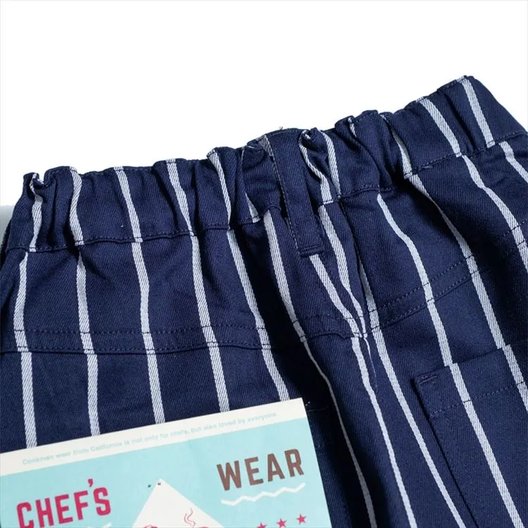 Cookman Baker's Skirt - Stripe : Navy