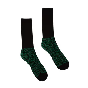 Creature Lurker Crew Socks Black