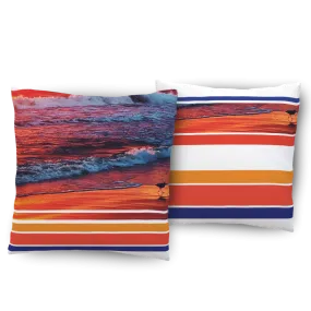 Echo II: Edge of Sunset Indoor or Outdoor Pillow