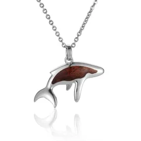 Koa Wood Whale Pendant