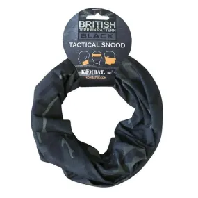 KOMBAT UK TACTICAL SNOOD BLACK - British Terrain Pattern