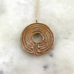 LABYRINTH PENDANT —LARGE