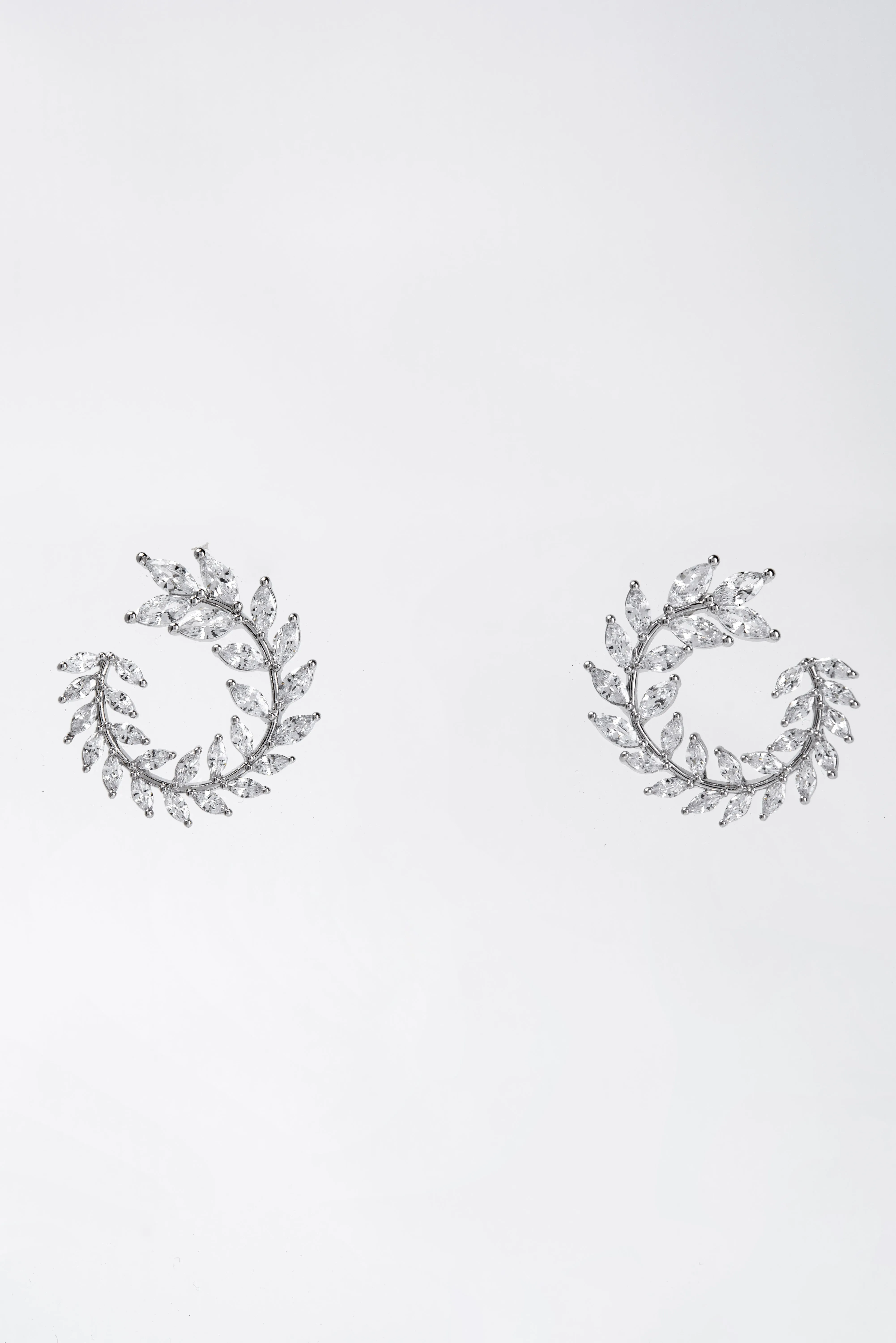 Milani Vine CZ Post Earrings