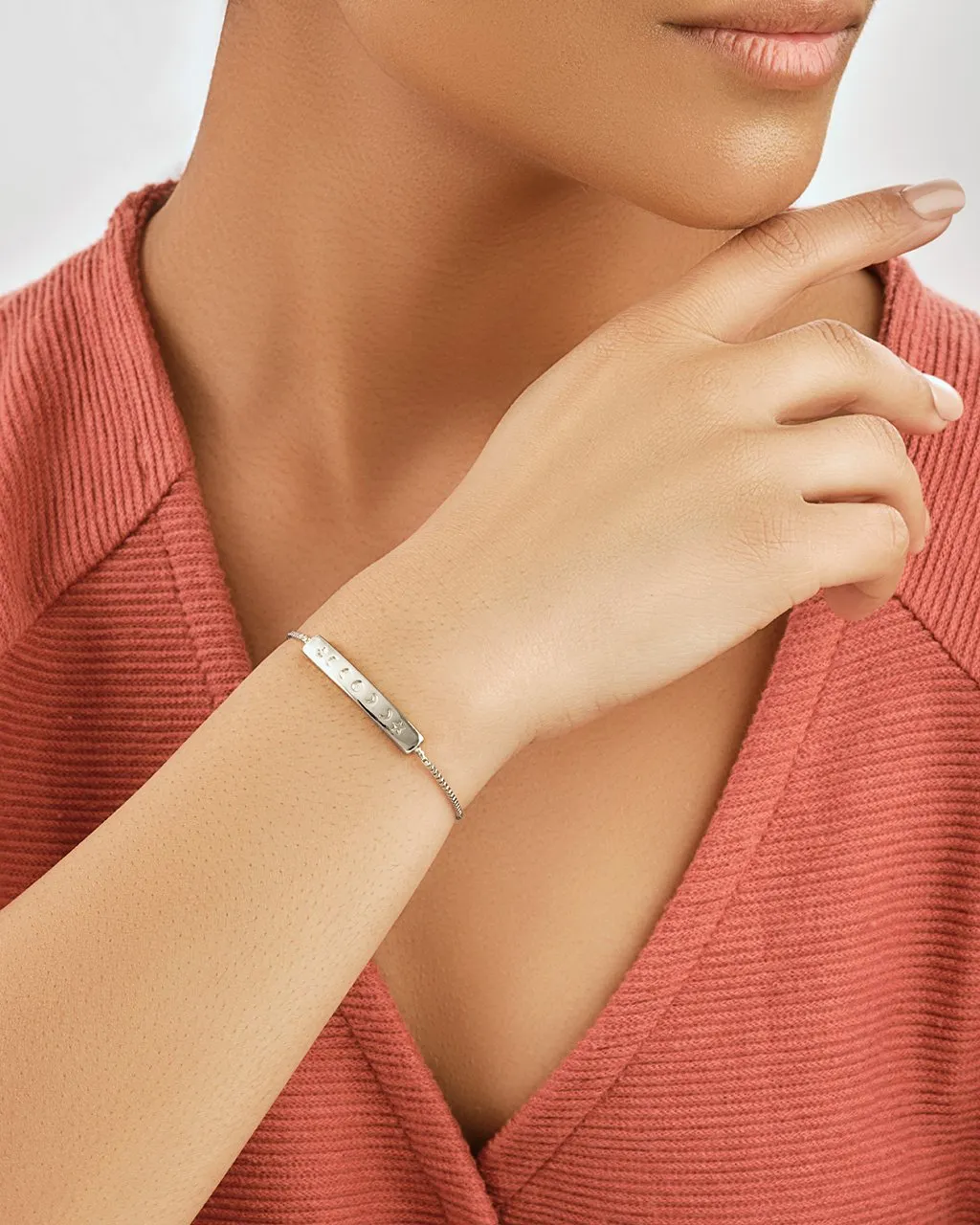 Moon Phase Slider Bracelet by Sterling Forever