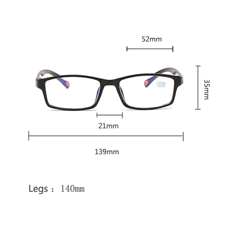 Myopia Glasses Men Women Prescription Nearsighted Eyeglasses TR90 Optical Shortsighted Eyewear Myopic Spectacles 0 -1.0 To -4.0