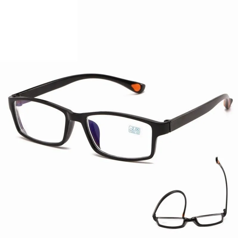 Myopia Glasses Men Women Prescription Nearsighted Eyeglasses TR90 Optical Shortsighted Eyewear Myopic Spectacles 0 -1.0 To -4.0