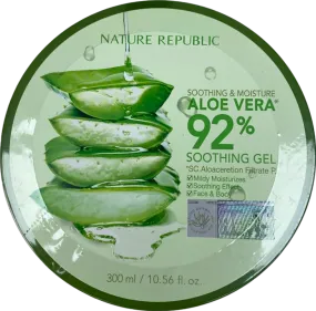 Nature Republic Soothing & Moisture Aloe Vera 92% Soothing Gel  300ml