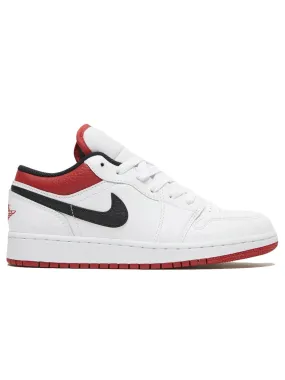 Nike Air Jordan 1 Low White Gym Red