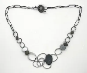 Ovals and Rock Necklace