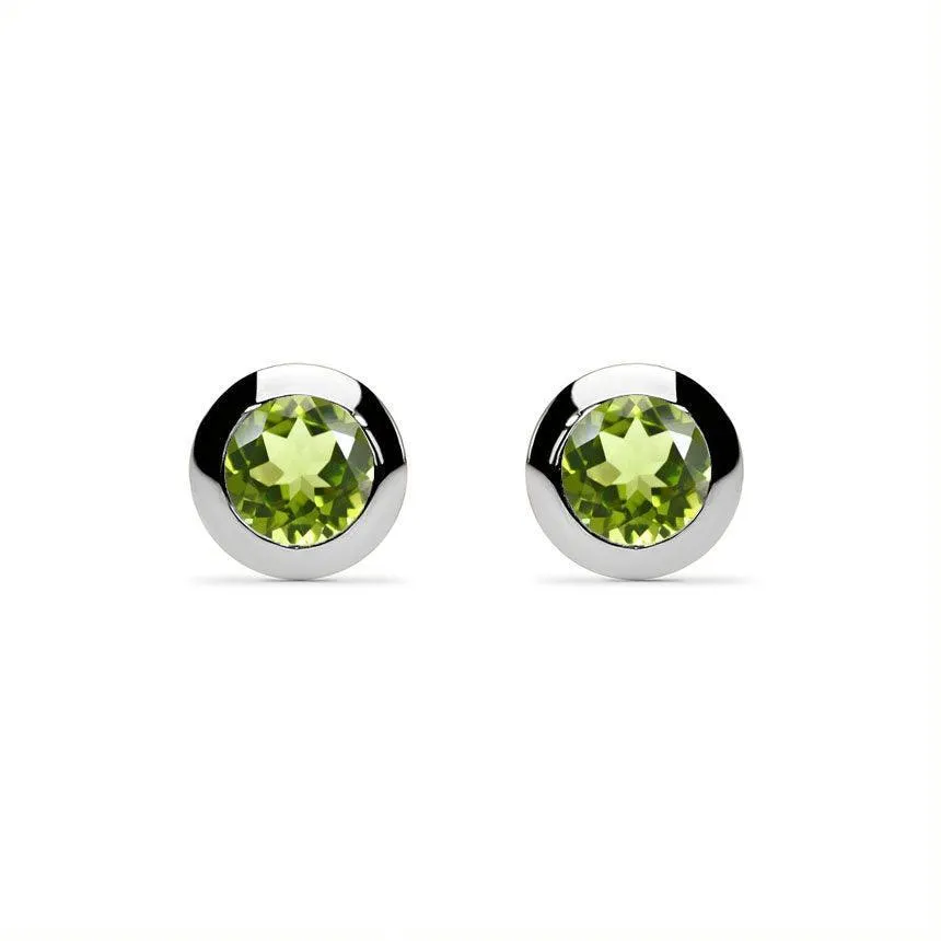 Peridot Earrings Amayeta