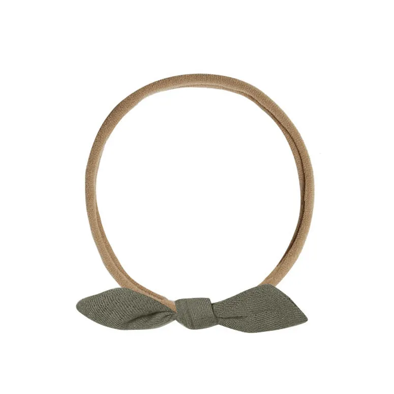 Quincy Mae Little Knot Headband - Forest