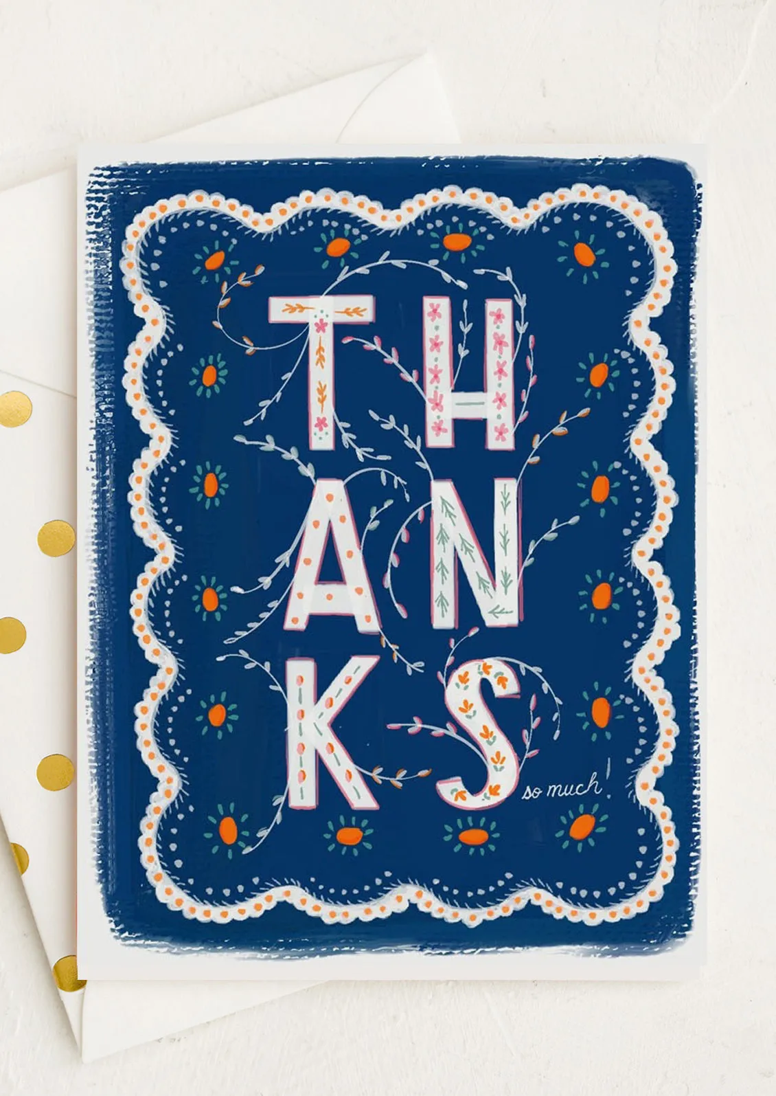 Serviette Thank You Card