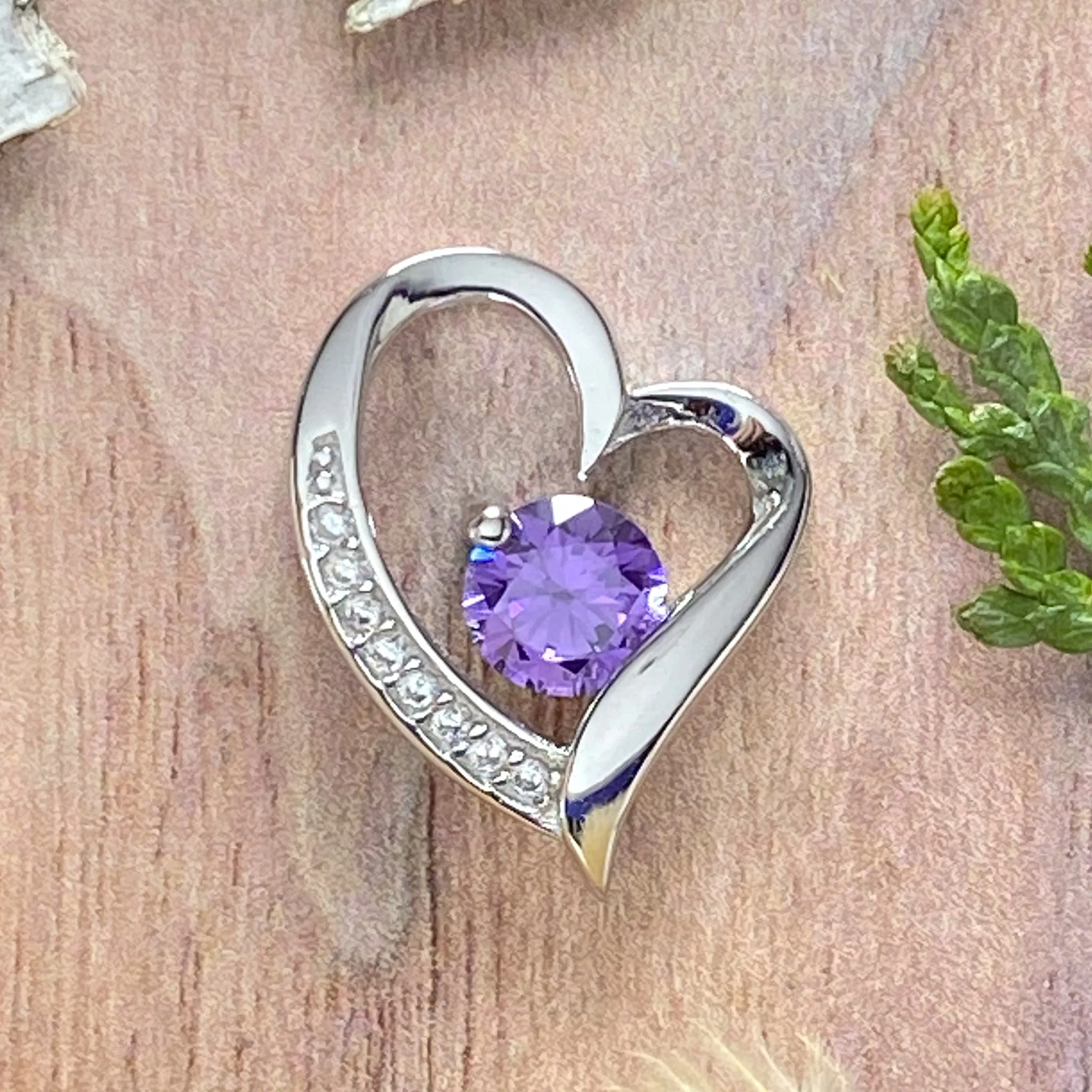 Sterling Silver Heart Pendant