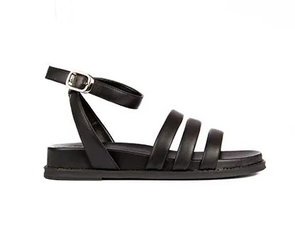 Strappy Sandals, Black