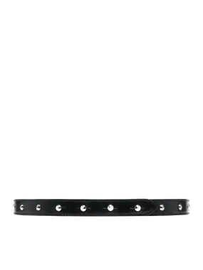 studded leather belt