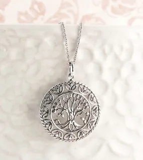 Tree of Life Medallion Pendant