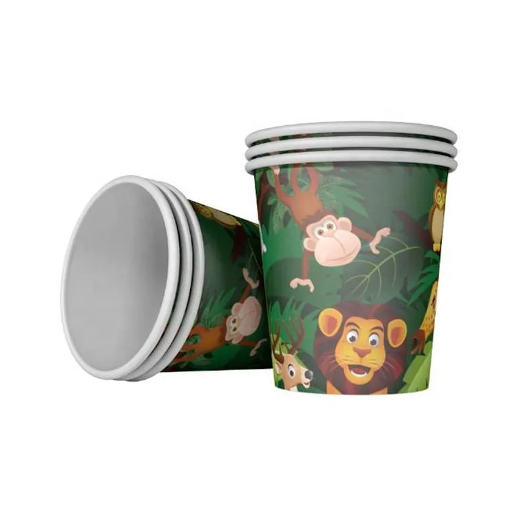 Wildlife Theme Birthday Party Tableware Package (#Type A)